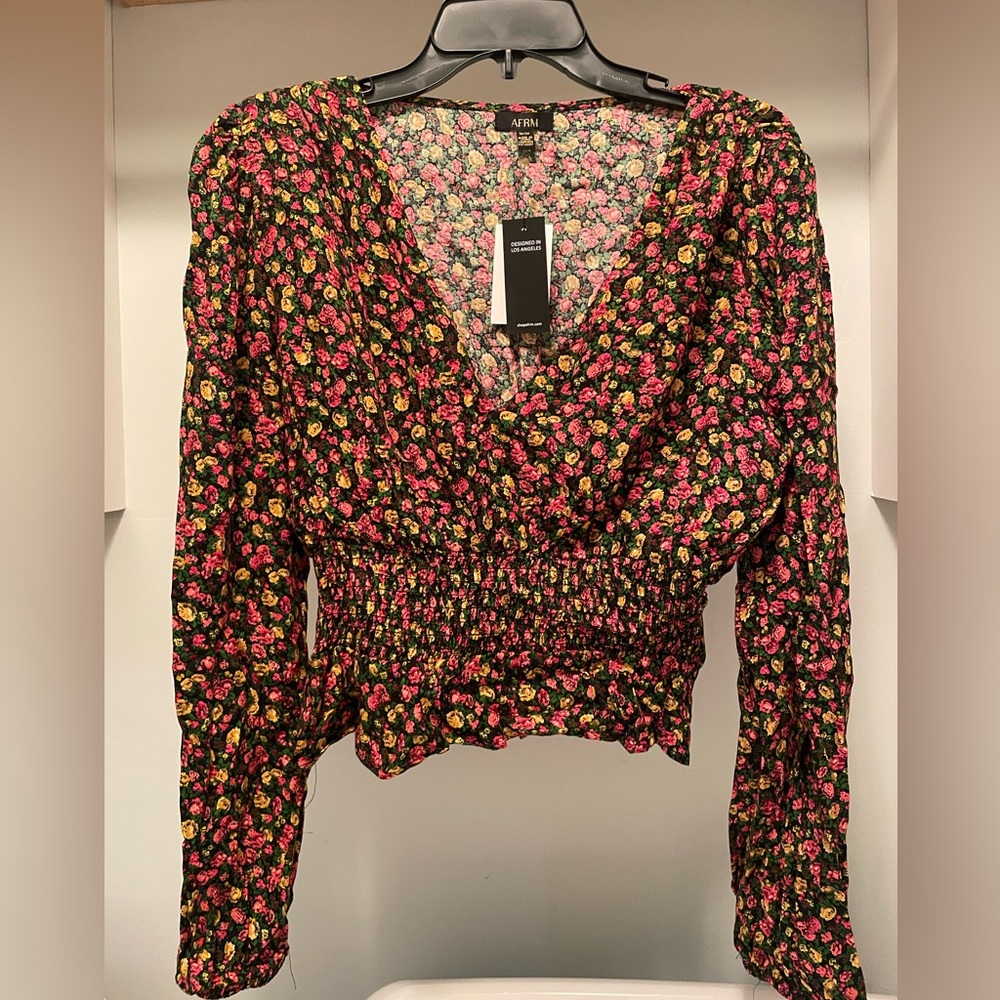 NWT AFRM X NORDSTROM floral top